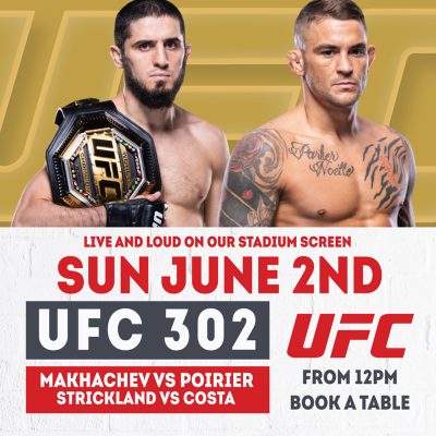 Watch UFC302 Live and Loud at Richond Inn